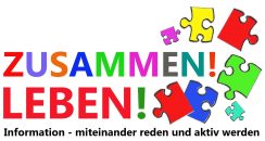 Logo Zusammen! Leben! Information - miteinander reden und aktiv werden